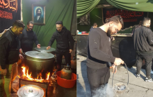 برپایی موکب فاطمی توسط خادمیاران منطقه 10 تهران